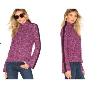 Naadam Trinculo Cashmere Sweater Turtleneck Berry Marl S Cozycore Dopamine woman